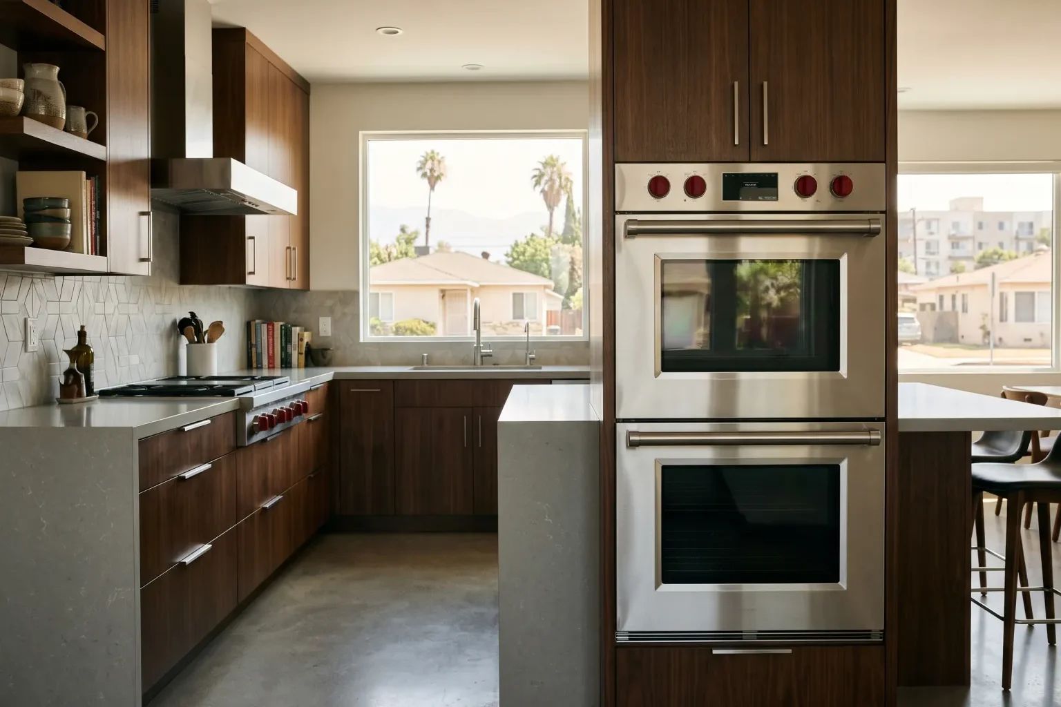 Wall Oven Repair in a luxury home kitchen